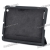 Matowe ochronna budzenie / pokrywy skrzynka inteligentnego uśpienia z ściereczka do czyszczenia iPad 2 - Czarny