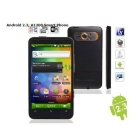  4.3 inch A1200 WCDMA+GSM Android 2.3 Wifi GPS Analog TV Dual Cards Capacitive Screen 3G Smart Phone