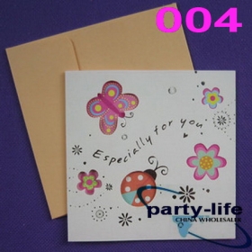 ( NO.004 ) עיצובי כרטיסי 12 חלולים ברכה, כרטיסי יום הולדת , כרטיסי מתנה , תודה , כרטיס Chritmas , 120pcs