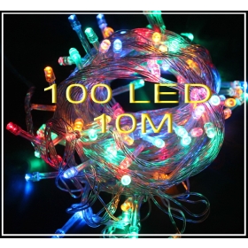 Hot selling-Color 100 LED 10M christmas wedding String Fairy Lights Christmas led light,30pcs/lot,free shipping 