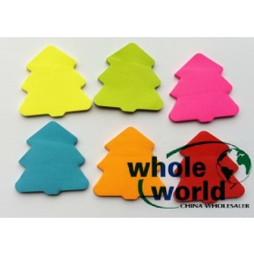 40 sheets Tree shape Memo Note Pad Free Stickers Bookmark message post Gift, 120pcs/lot,