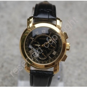 Free Shipping New 6 Hands Auto Mechanical Day Date Mens Wrist Watch 