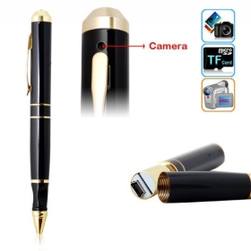 Deluxe 720 * 480 High Resolution Video Recording USB 2.0 Spy Pen Hidden Camcorder - DP-0069