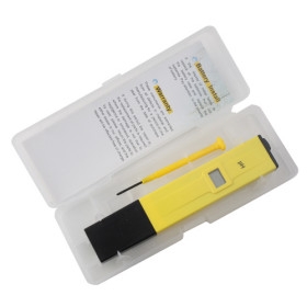 Pen Type PH Meter With Screwdriver Yellow and  