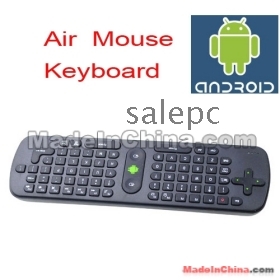 2.4GHz RC11 Wireless Air Mouse + Keyboard Android Remote Control for Computer/TV-Black 