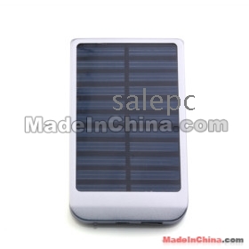 Portable USB Solar Panel Charger for i/3G/3GS/Mobile Cell phones (Silver)