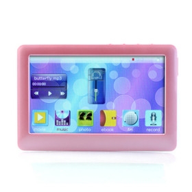4.3 Inch MP4 Player (8GB, Pink/)