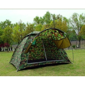 for 3-4 person single layer military camping tent \camouflage tent\outdoor tent 1wertfgyhj