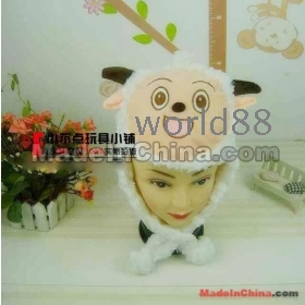 WINTER HAT 100 PCS/ LOT LOVELY PLUSH ANIMAL PARTY CARTOON Animals Hat Warm Earmu40ertgyhjnmjk