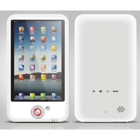 Мини сенсорный ноутбук -ноутбук с 7 -дюймовый WiFi датчика гравитации Белый ОС Google Android MID и электронная книга
