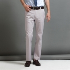 VANCL Classic Twill Khaki Cloth Pants Gray SKU:1921