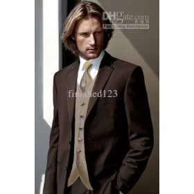 Wholesale - New Fashion Wedding Men's Dress Groom Wear & Accessories Men's suits Groom Tuxedos:NO18