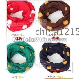 10pcs  Children's Muffler  Autumn and Winter Warm Scarf Boy Girl Knitted Scarf Neck  026