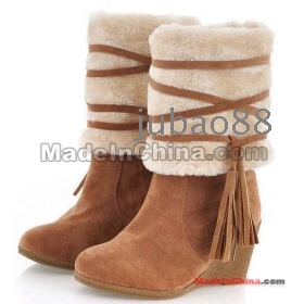 2011 NEW women snow boots lady wedge heels boots winter Roman boots for ladies free shipping rt528