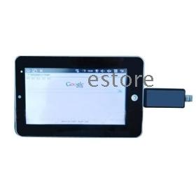 Freies Verschiffen 7 Zoll WIFI Google Android 1.6 Tablette PC MITTLERES Netbook mit eingebauter Kamera