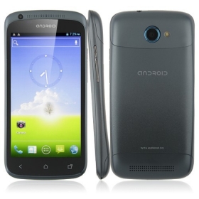 001S 4,3 hüvelykes QHD képernyős MTK6577 3G Android 4.0 Okostelefon WIFI GPS ingyenes szállítás