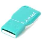 PNY Mini USB 2.0 Flash Drive - Blue (4GB) 10pcs/lot