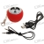 USB Genopladeligt Apple formet LED Mini Speaker nøglering - Rød ( 3.5mm/DC 5V ) SKU: 40214