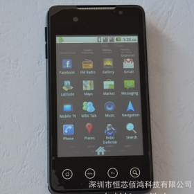 3.6 '' A9000 Android2.2 teléfono celular WIFI GPS TV Cámaras de doble Cuatribanda 416MHZ del teléfono móvil Freeshipping de la alta calidad