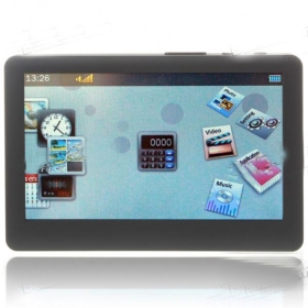 MP5 4.3 & quot;Touch-Screen- LCD HDMI DVD -Multimedia-Player mit FM / Kamera / HDMI / TF Slot - Schwarz ( 800x480 / 4GB )