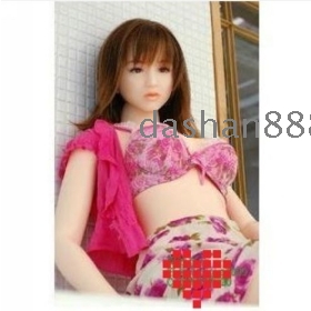 Free shipping Men's Sexy Real Japan Girl Inflatable Semi-solid Silicone Love doll / Sex dolls.DOLLS13