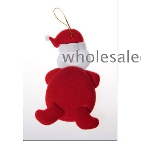 Christmas Present Gift Lovely Round Nose Snowman Red SD12110109-1