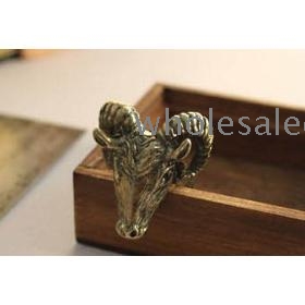 YW13041161 Fashion Lovely Cow Head Shaped Ring Bronze