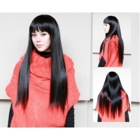 Free shipping Sexy Long Curl Human Made wig/wigs 