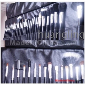 5pcs New 32Pcs/set Professional White brush with number Kit leather pouch  