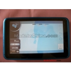 Wholesale -10PCS car GPS navigation system 5 inch  screen with the latest maps built in 4GB 