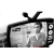 DIY Blackberry TV Televisio muotoinen akryyli valokuvakehys viileä TV Pictures Geek 5kpl