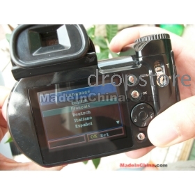 12MP vedio κάμερα 0.5x ευρυγώνιο φακό DC500 αναβάθμιση DC500T να DC510T ψηφιακή φωτογραφική μηχανή
