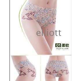 La taille de l'expédition 2pcs 2013 nouveaux femmes sexy en dentelle culotte, sous-vêtements féminins fibre de bambou respirable que le slip de coton