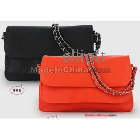 Wholesale - free shipping 2012 new chain double cover shoulder bag diagonal package