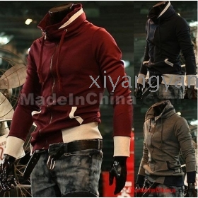 Free shipping Man LiLing cardigan into color leisure han edition zipper male knitting outside Size:M-L-XL-XXL    1a