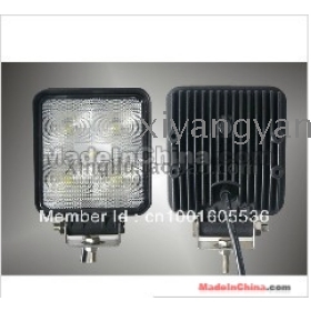 Darmowa wysyłka 2PCS 15W LED Work powodzi / SPOT wiązki światła lampy Truck Trailer SUV JEEP Off drogowego łodzi lekkich pracach 12V- 24V Offroad Y