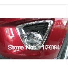 2012-2013 Mazda CX-5 ABS Chrom Nebelscheinwerfer Lampenabdeckung Trim @ 10