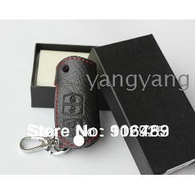 auto de couro / caso chave do carro ( chaveiro / saco chave ) para o controle remoto , ajuste para Mazda CX- 5, CX-7 , 6, 3 CX 5 @ # 4