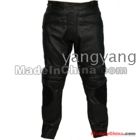 Free shipping 1Pieces Duhan leather racing pants,Motocross,racing,motorcycle,motorbike,cycling leather pants Size:M-XXXL 