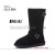 New 2013 Thermal   in China BGG snow boots rubber sole winter boots cowhide high-leg boots a01-58 
