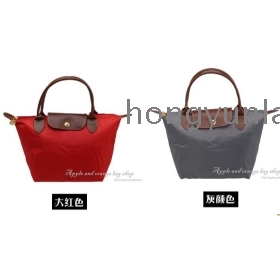  Top quality! 2pcs shopping bag folded long handle large bag, single shoulder bag. Waterproof nylon bag  14072644 