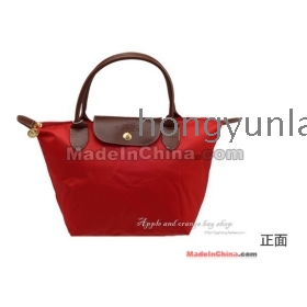  Top quality! 1pcs Quality goods shopping bag folded long handle large bag, single shoulder bag. 