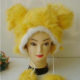 Wholesale - yellow Mickey fashion hat winter hats cartoon animal model cap headgear dicer chapeau 