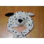 Wholesale free shipping Dalmatian plush spotted spot dog fashion hat winter hats cartoon animal model cap headgear dicer chapeau