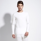VANCL Kane Warm Long Underwear Set (Men) White SKU:186485