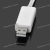 USB Data / Charging Cable with Blue Visible Light for iPhone / iPad / iPod - White (80cm-Length) SKU:135085