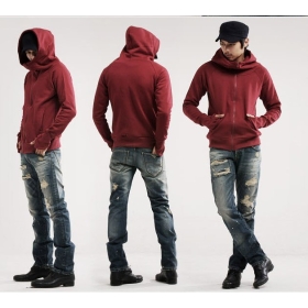 Wholesale - monde South Korea Men's Hoodie Rider  glove Jacket Coat Cardigan Sweat Shirt 03