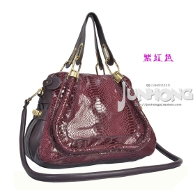 Fashion Korea women's bag handbags handbag shoulder bag tote bags snakewood light PU leather NO08