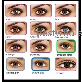 Veleprodaja - Mix 50 pairs/100 komada Freshlook Color kontaktne leće 3 Tonovi Crazy Lens boje kontaktne leće FRESHLOOK 05