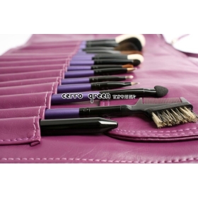 on Party! 15PCS  Cosmetic Makeup Make Up Brushes Brush Set with Leather Case Bag H4452